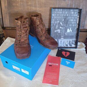 John Fluevog Men's 760 Turbo Brohlin 2014 Size 11 Ankle Boots